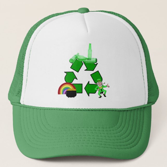 Casquette Recyclage irlandais (Devant)