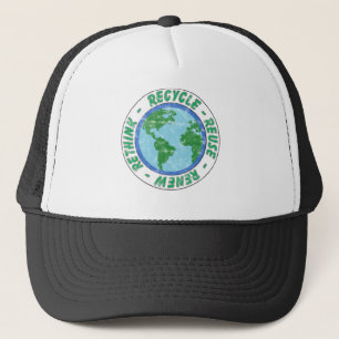 Casquette Recycler Réutiliser Réutiliser Repenser