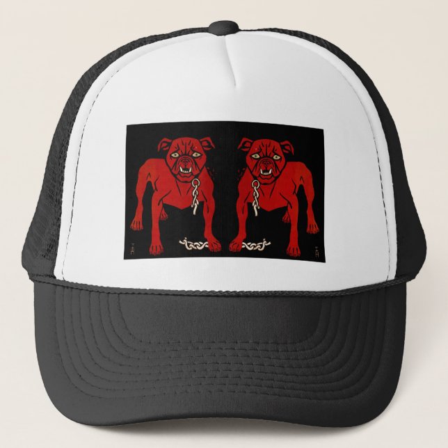 Casquette Red Bulldog  (Devant)