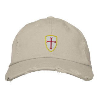 Casquette Red Crusader Cross Shield