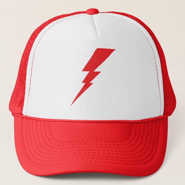 Casquette Red Flash Lightning Bolt (Devant)