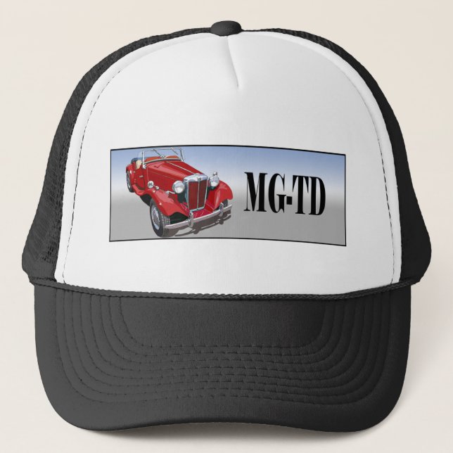 Casquette Red MG TD (Devant)