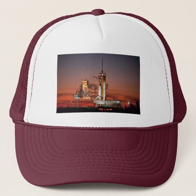 Casquette Red Sky for Space Shuttle Atlantis Launch (Devant)