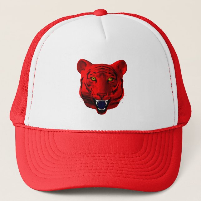 Casquette Red Tiger (Devant)