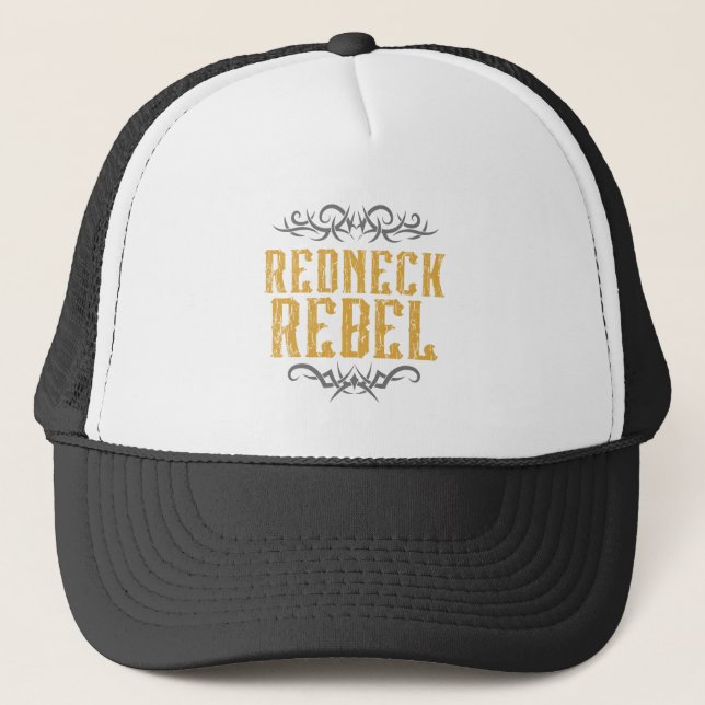 Casquette Redneck Rebel (Devant)
