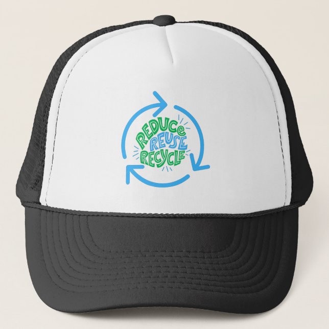 Casquette Réduire la réutilisation de l'environnement de rec (Devant)