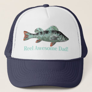 Casquette Reel Awesome Papa Fun Citation du Père