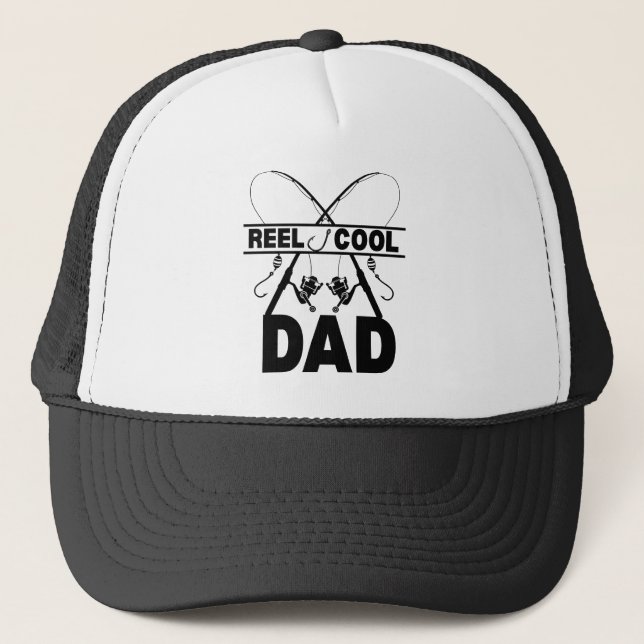 Casquette Reel Cool Papa Pêche Tee (Devant)