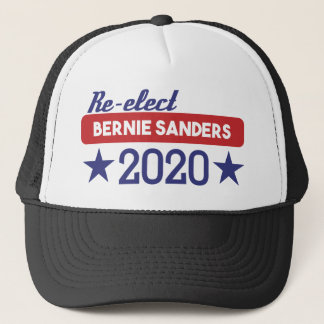Casquette Réélisez les ponceuses de Bernie 2020 étoiles