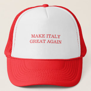 Casquette Refaisons l'Italie Grande