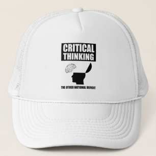Casquette Réflexion critique sur l'autre déficit national
