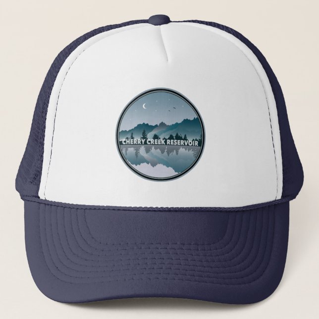 Casquette Réflexion du réservoir de Cherry Creek (Devant)