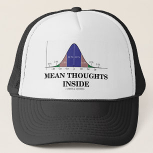 Casquette Réflexions moyennes à l'intérieur (Humour stati
