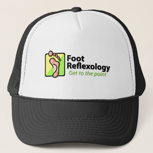 Casquette Réflexologie des pieds (Devant)