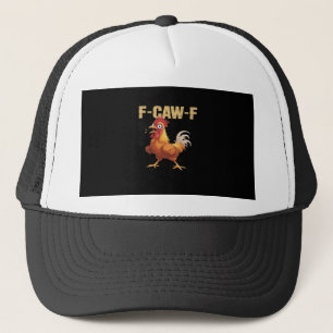 Casquette Regard drôle F Caw F Poulet Regard Branché