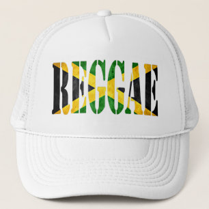 Casquette reggae avec le drapeau de la Jamaïque