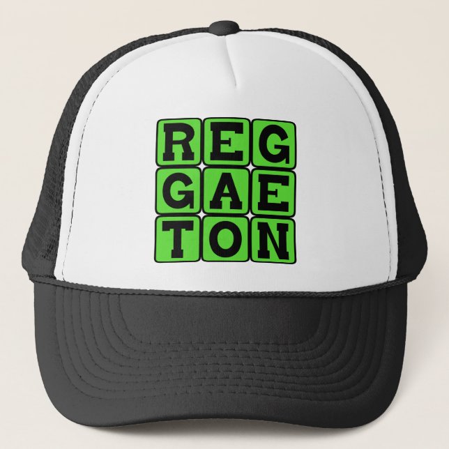 Casquette Reggaeton, Genre musical (Devant)