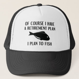 Casquette Régime de retraite Pêche