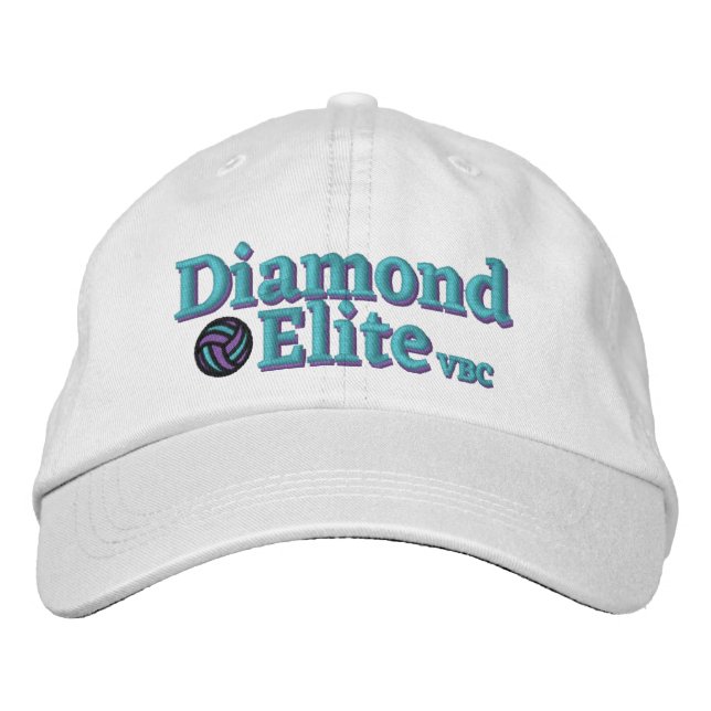 Casquette réglable Diamond Elite vbc 3 (Devant)