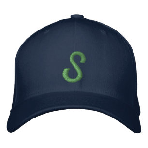 Casquette réglable monogramme S