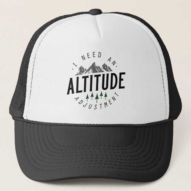 Casquette Réglage de l'altitude (Devant)