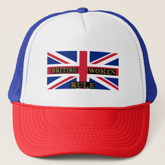 CASQUETTE RÈGLE BRITANNIQUE DES FEMMES (Devant)