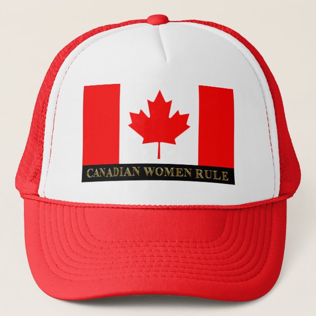 CASQUETTE RÈGLE CANADIENNE SUR LES FEMMES (Devant)