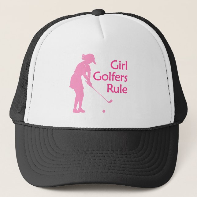Casquette Règle de golfeurs de fille (Devant)