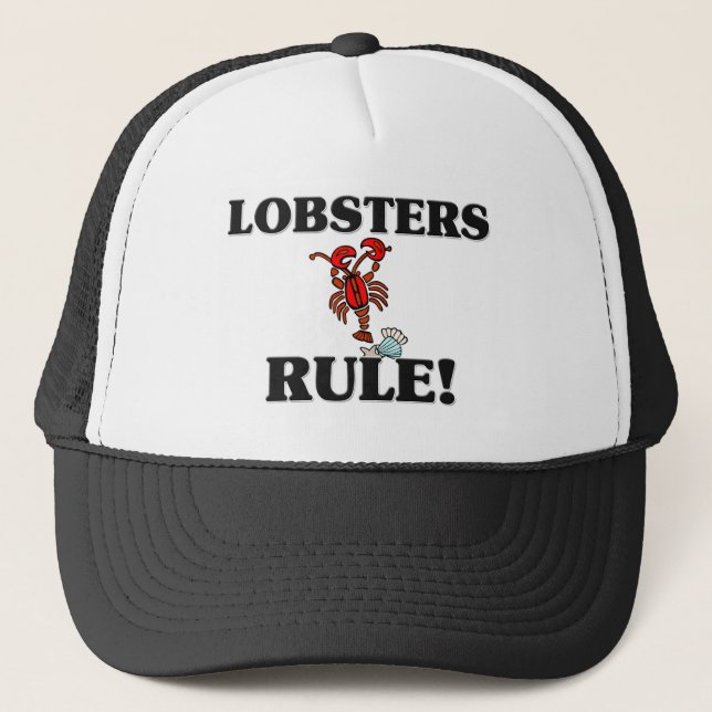 Casquette Règle de HOMARDS ! (Devant)