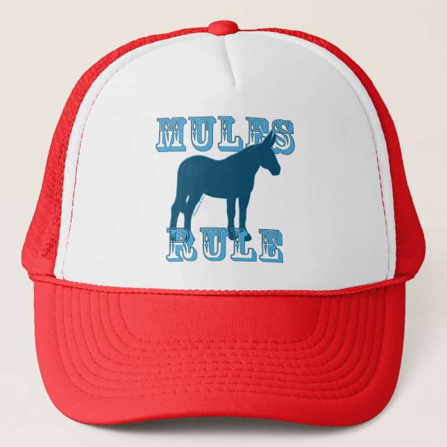 Casquette Règle de mules (Devant)