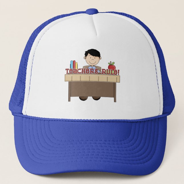 Casquette Règle de professeurs - T-shirts et cadeaux (Devant)