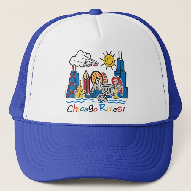 Casquette Règles de Chicago (Devant)