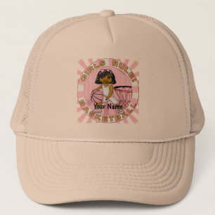Casquette Règles de filles Basketball