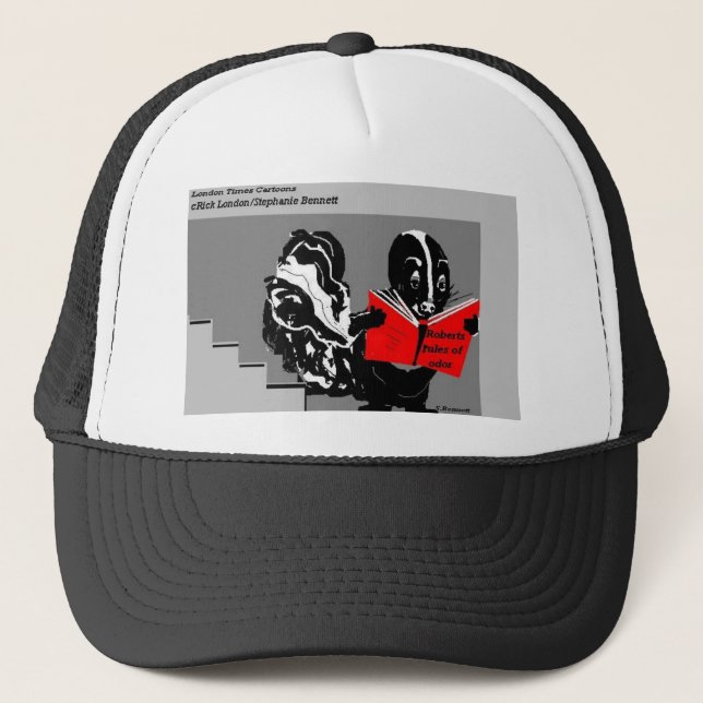 Casquette Règles de la mouffette d'odeur Cadeaux et objets d (Devant)