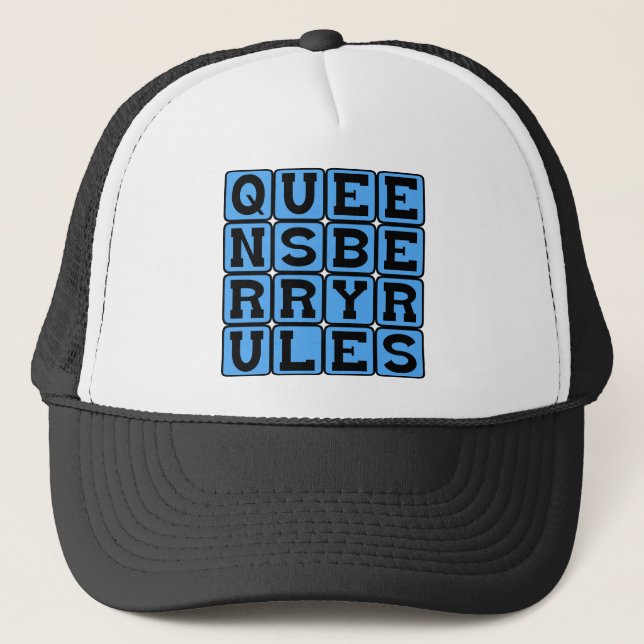 Casquette Règles de Queensberry, Style Boxe (Devant)