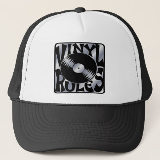 Casquette Règles de vinyle