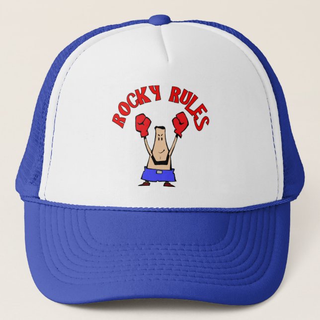 Casquette Règles rocheuses (Devant)