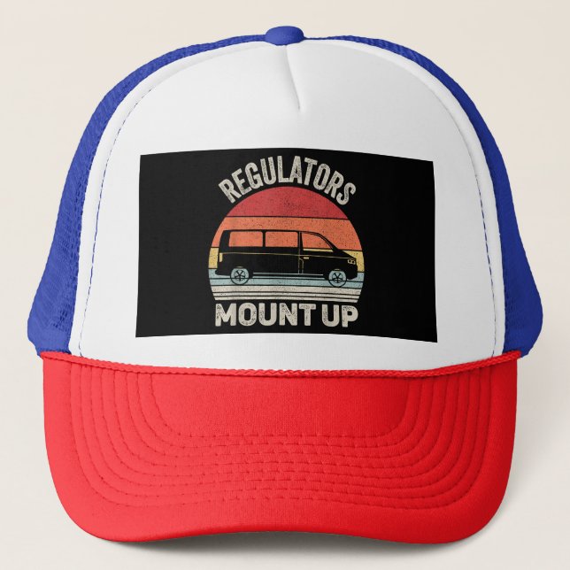 Casquette Régulateurs vintages Rétro Monter Funny Maman (Devant)