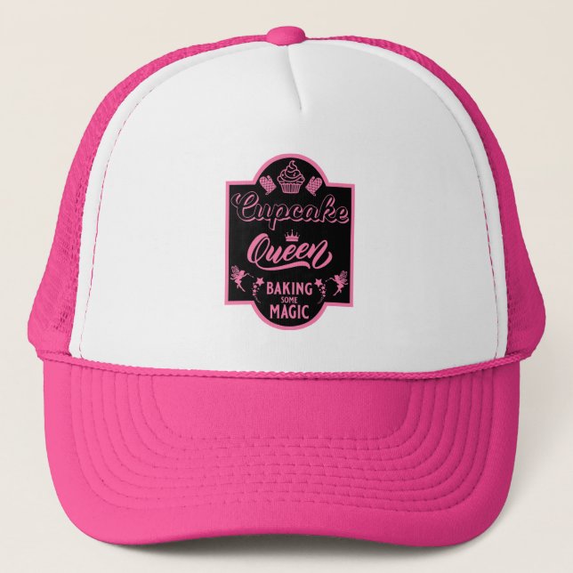 Casquette Reine Cupcake (Devant)