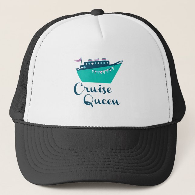 Casquette Reine de croisière (Devant)