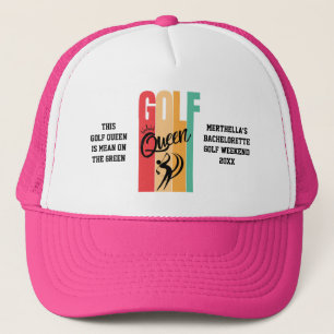 Casquette Reine de GOLF pour femmes personnalisé