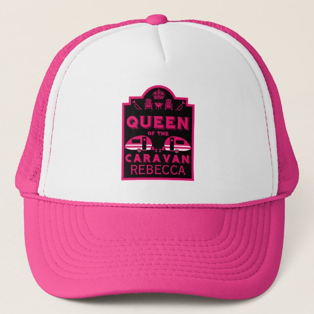 Casquette Reine de la Caravane (Devant)