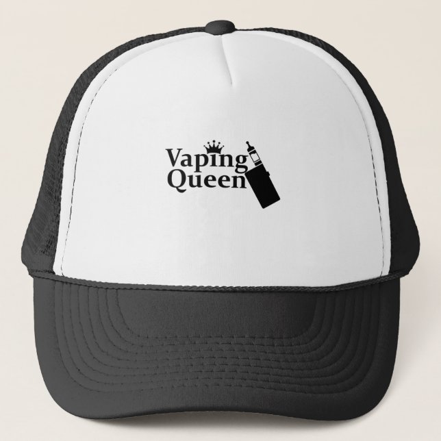 Casquette Reine de Vaping (Devant)