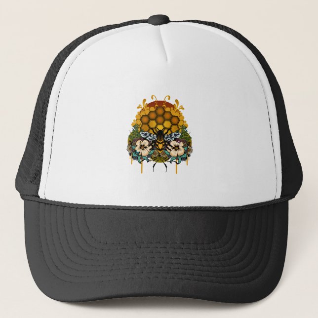Casquette Reine des abeilles (Devant)