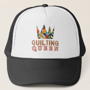 Casquette Reine du quilting - Quilter drôle - Amoureux du qu