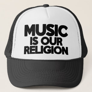 Casquette Religion de musique