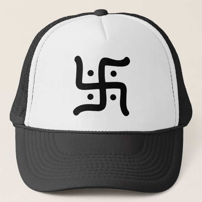 Casquette religion indoue traditionnelle indienne de symbole (Devant)