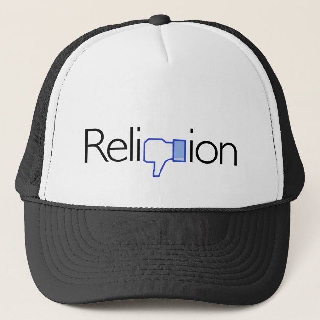 Casquette Religion ? Pouces vers le bas ! (Devant)