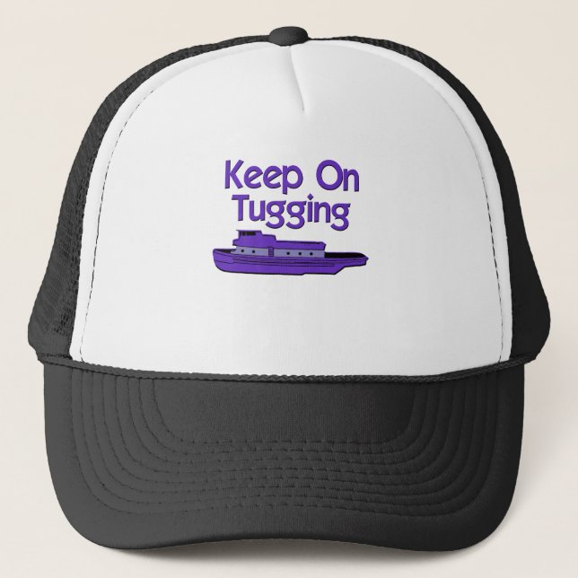 Casquette remorqueur drôle (Devant)