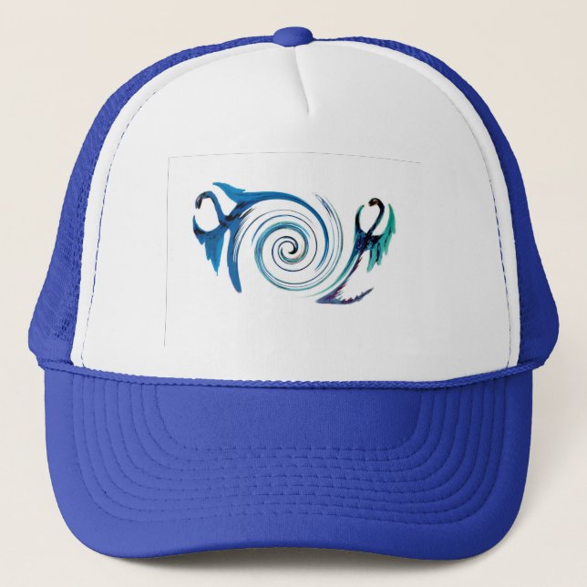 Casquette Remous de dragon d'imaginaire (Devant)